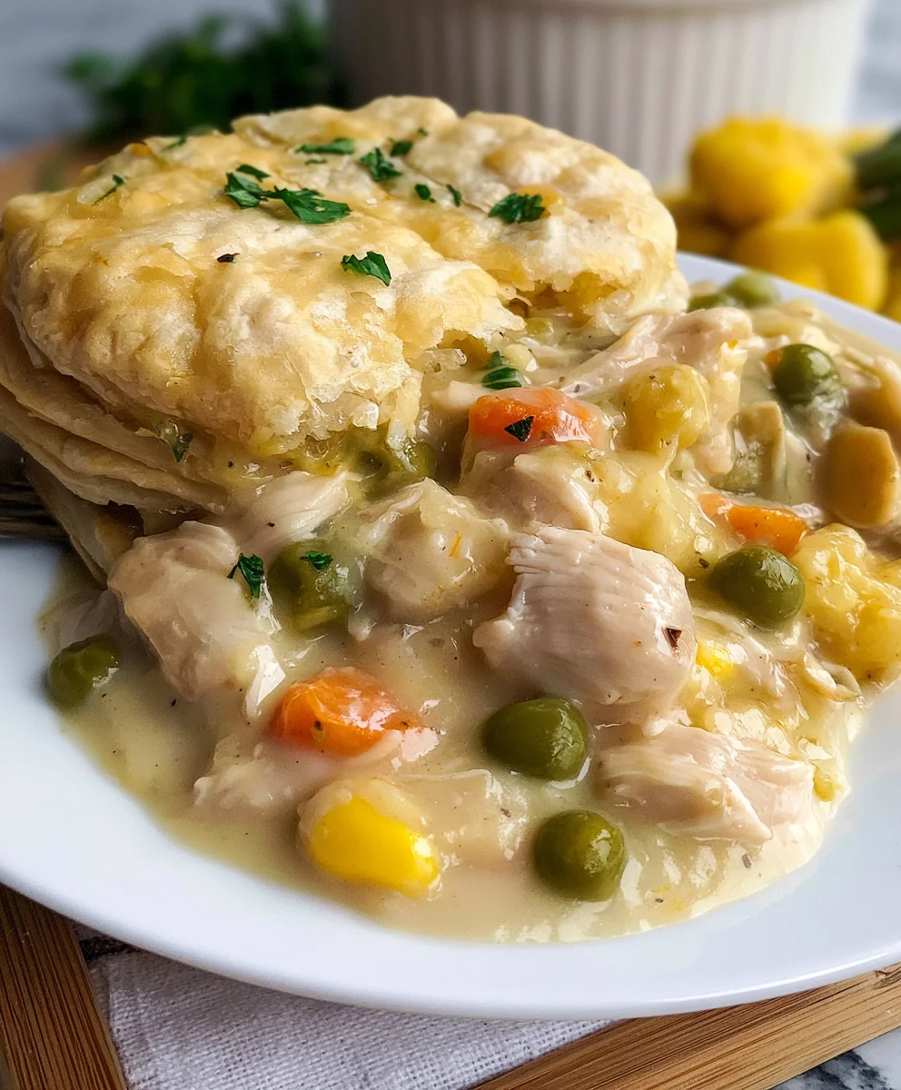 Set It & Forget It Crock Pot Chicken Pot Pie: Everyone Loves!
