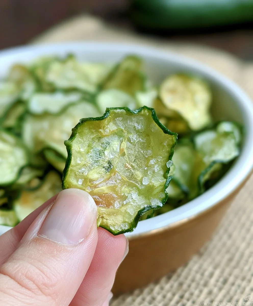 Better-than-Store-Bought Salt Vinegar Cucumber Chips Recipe!