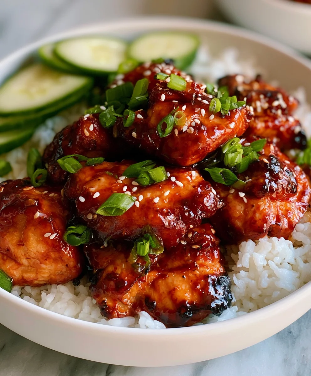Air Fryer Honey Gochujang Chicken: Crispy & Better Than Takeout!