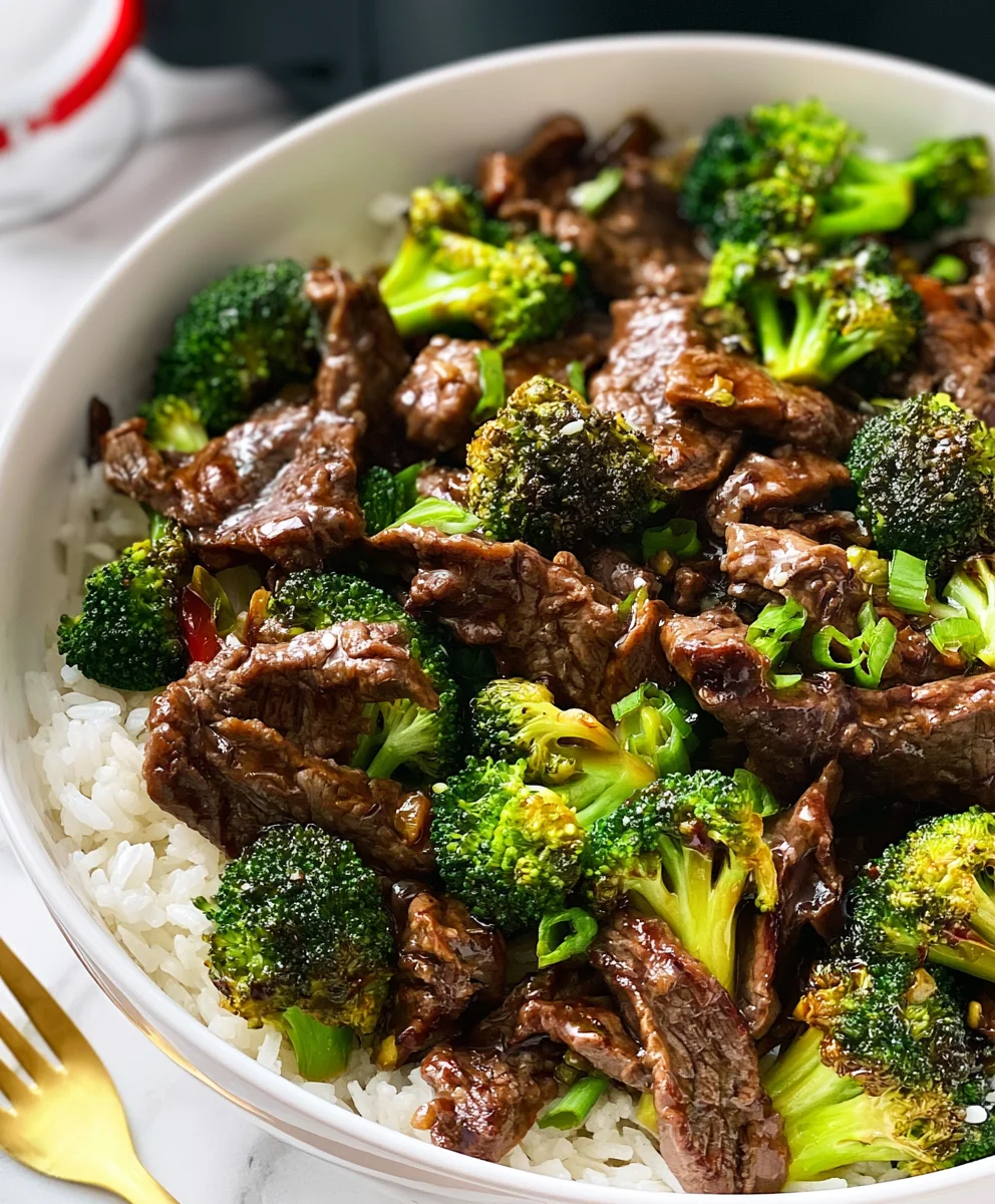 Crispy Air Fryer Beef & Broccoli: Better Than Takeout!