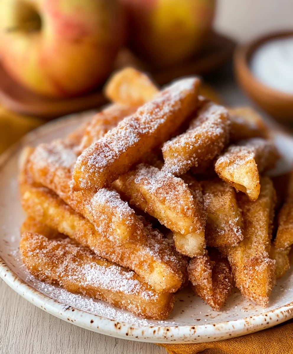 5-Min Air Fryer Apple Fries: The Healthy Snack Everyone Craves!