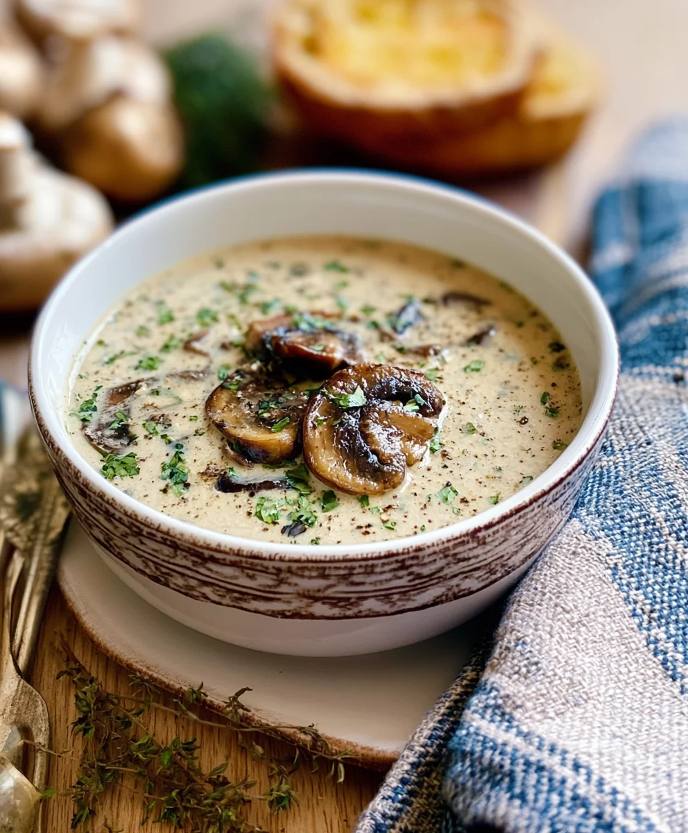 Easy Cream Of Mushroom Soup: Better Than Takeout!