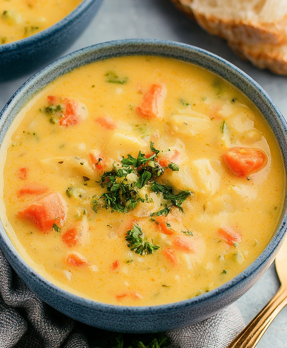 Creamy Vegetable Soup: Everyone Loves This Easy Recipe!