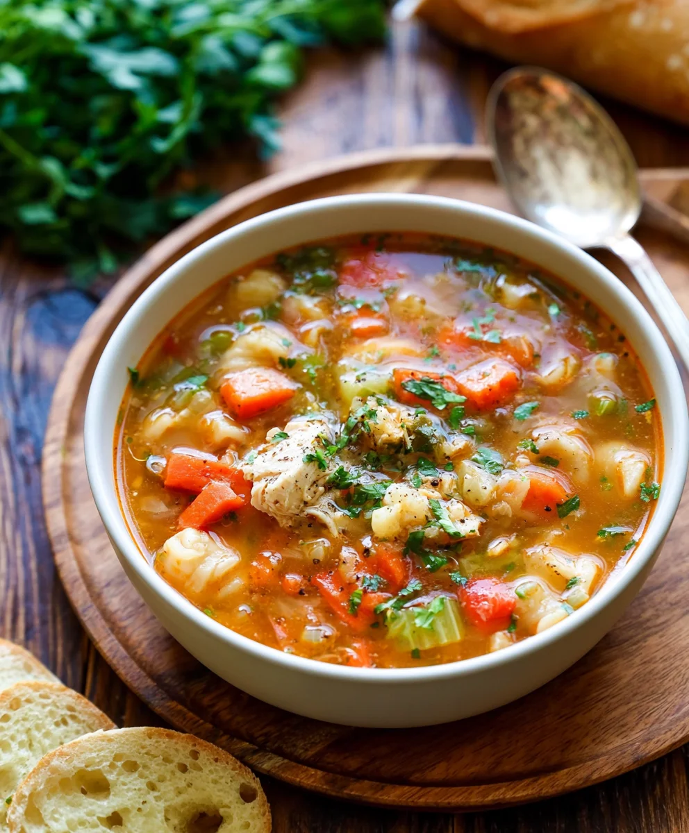 Hearty Sicilian Chicken Soup – A Family Dinner Favorite!