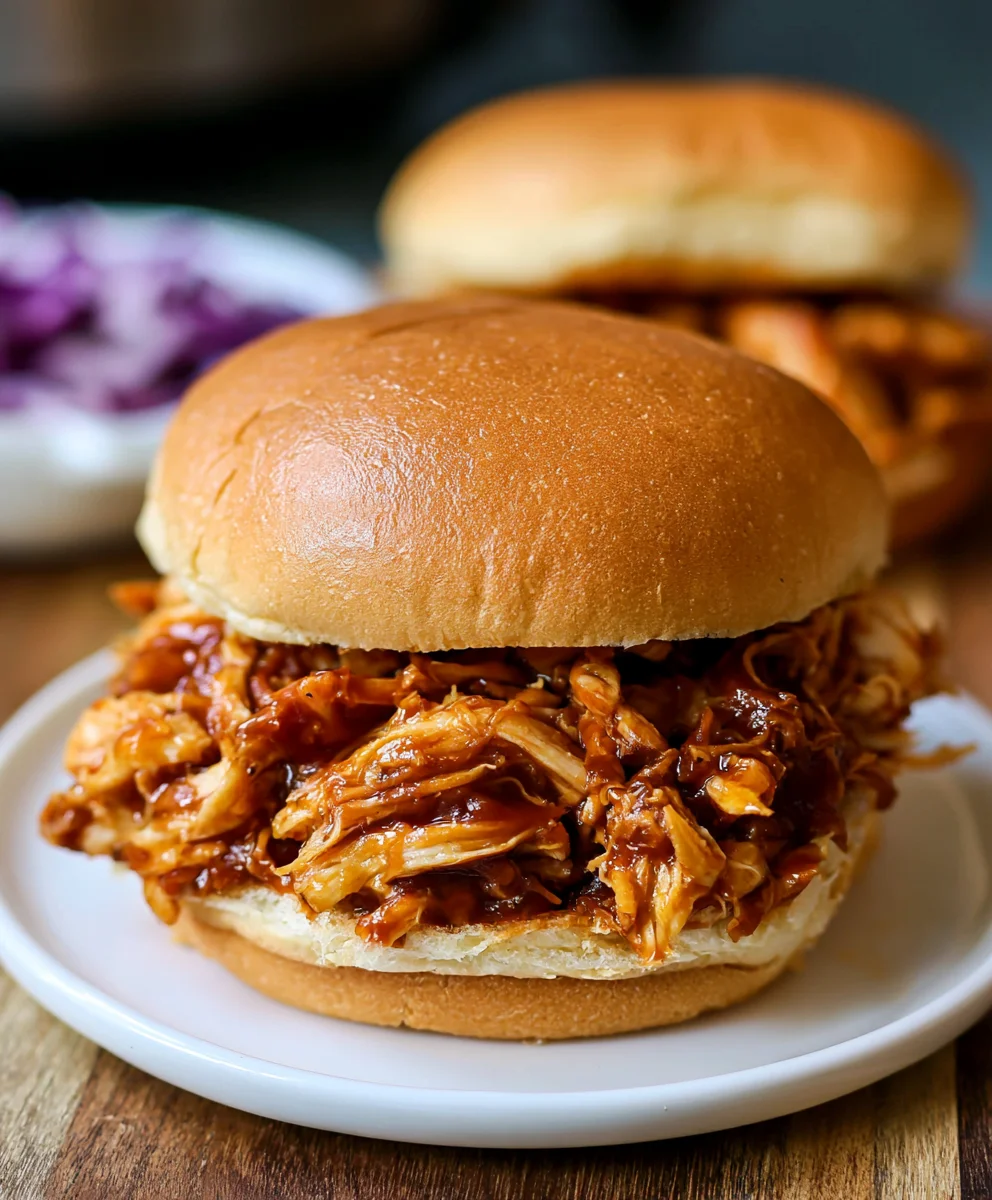 Easy Crockpot BBQ Pulled Chicken: Better Than Takeout!
