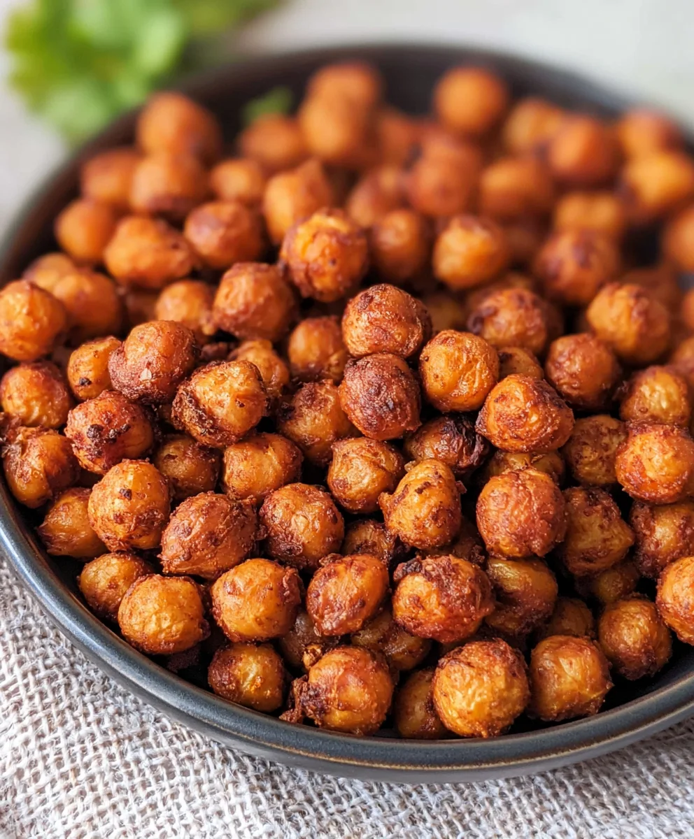 Get Crispy Air Fryer Chickpeas in Mins: So Easy!