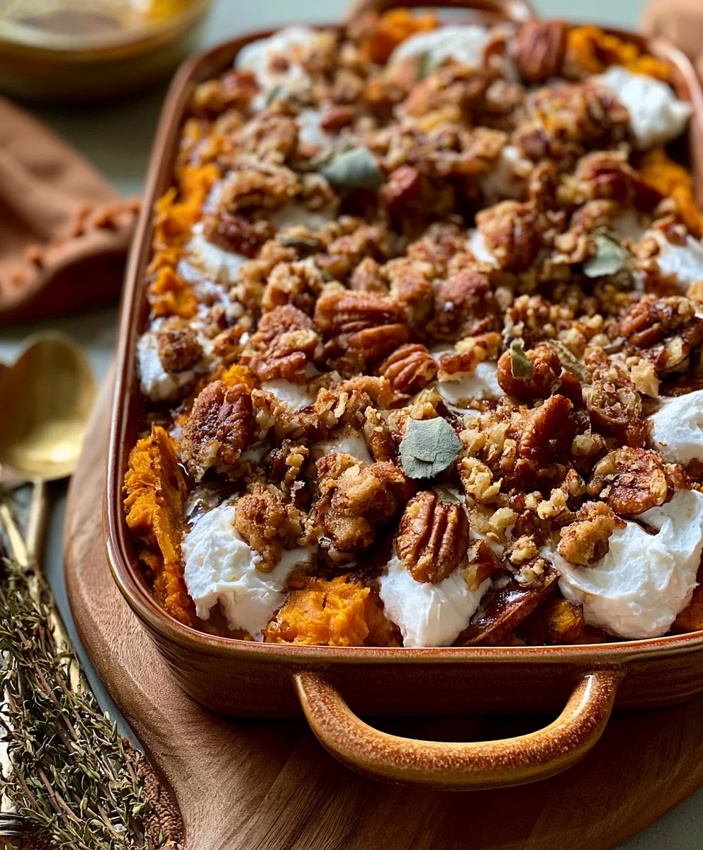 Everyone Loves This Easy Southern Maple Sweet Potato Casserole