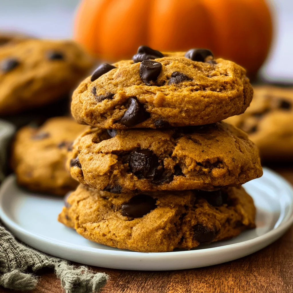 Best Ever Pumpkin Chocolate Chip Cookies - A Must-Try!