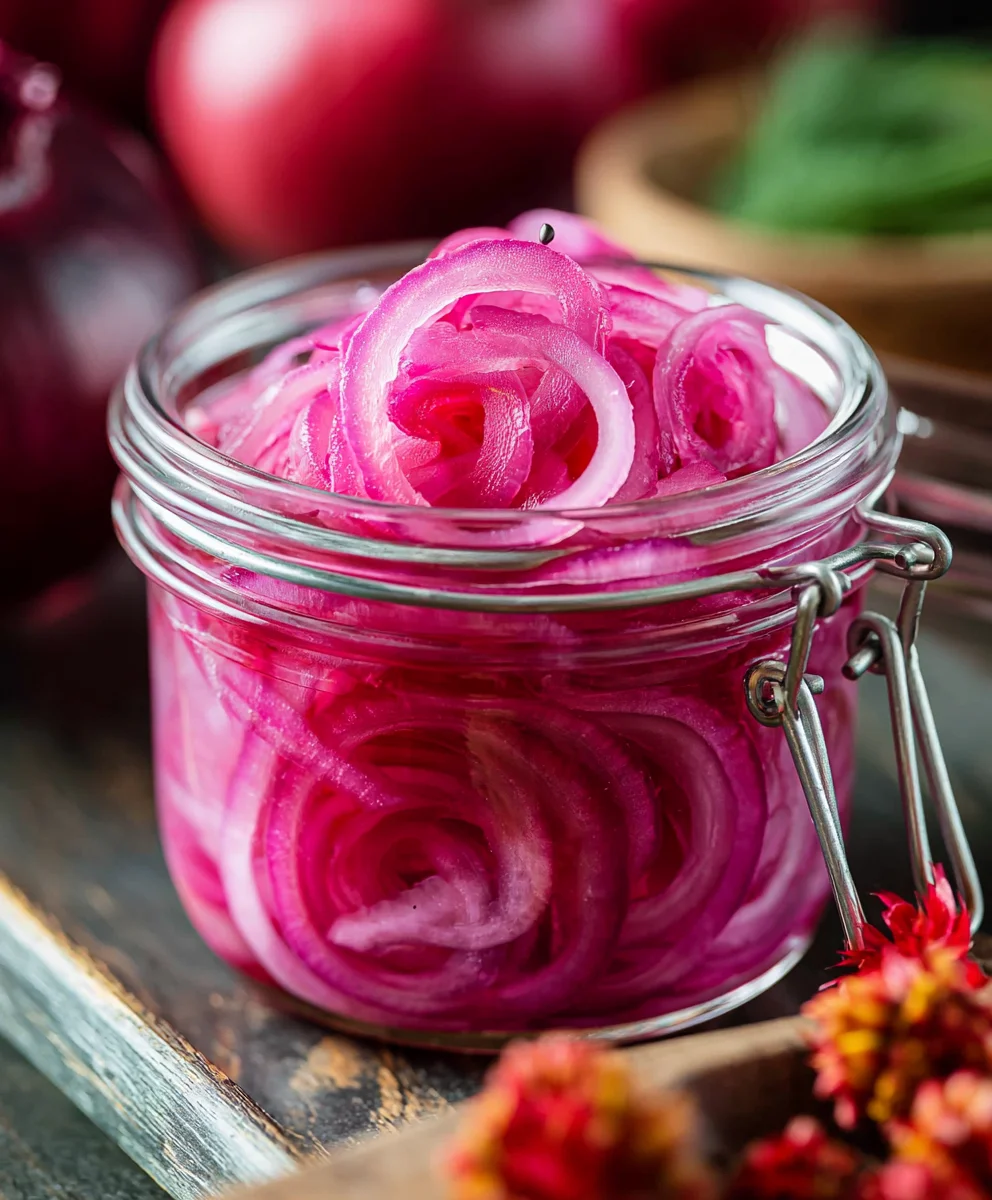 5-Minute Pickled Red Onions
