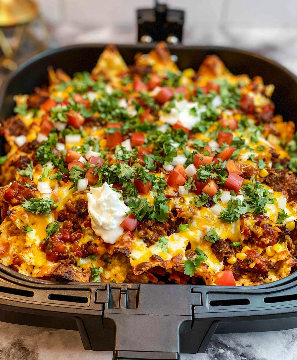 Air Fryer Nachos