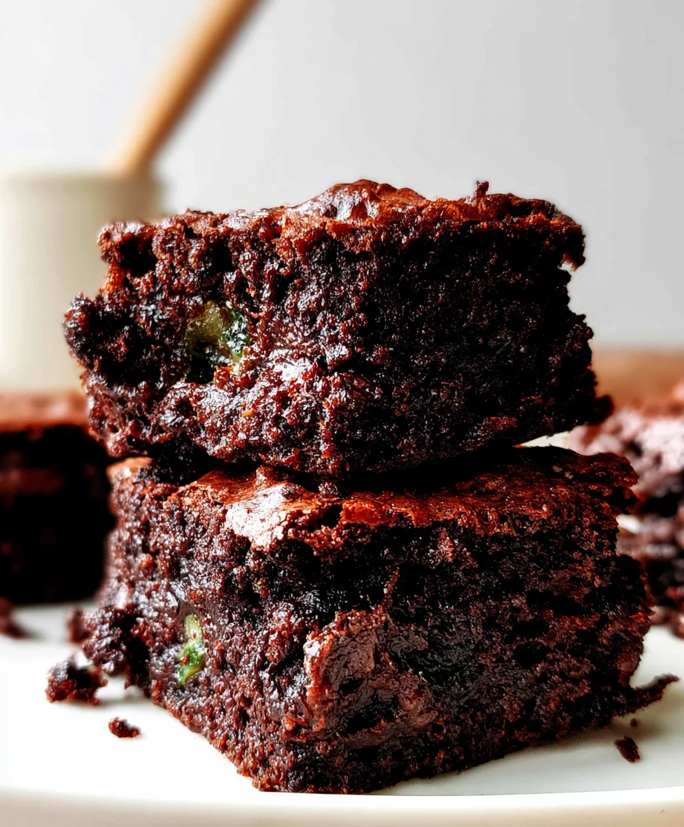 Zucchini Brownies: So Fudgy, You'd Never Guess They're Healthy!