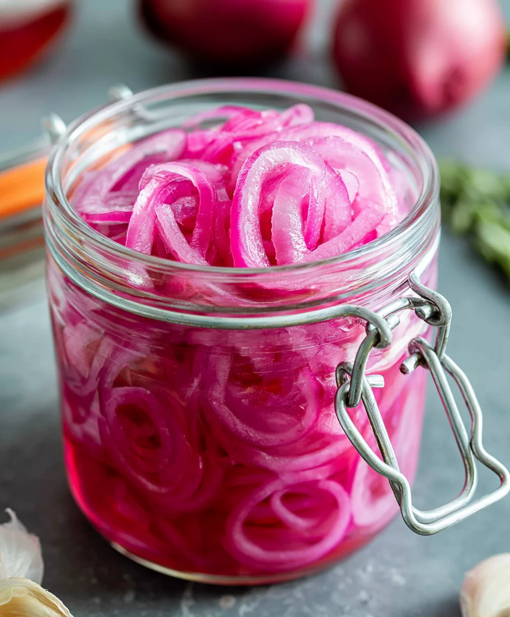 5-Minute Pickled Red Onions: Instantly Elevate Any Dish!