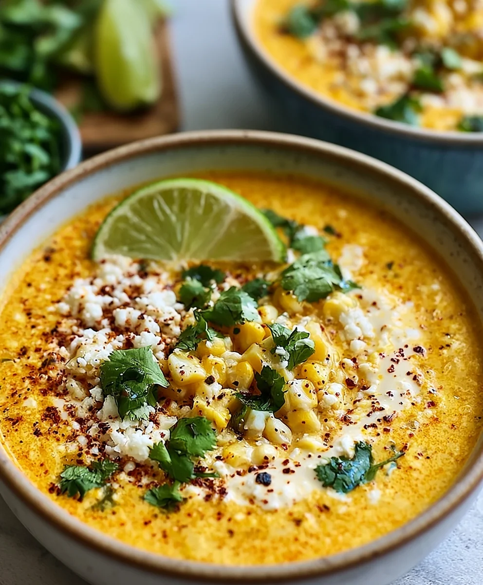 Creamy Mexican Street Corn Soup: Everyone Loves This Recipe!