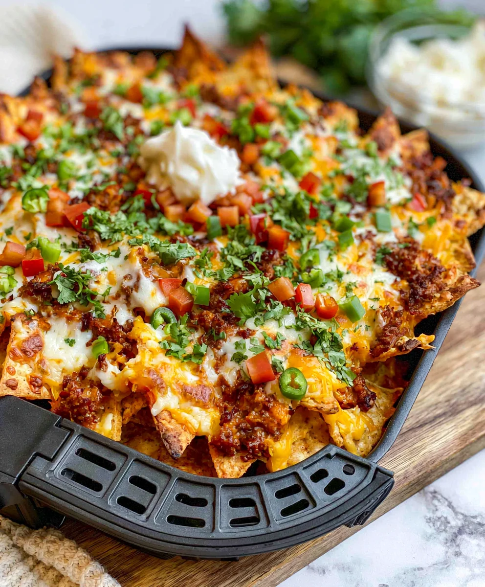 Air Fryer Nachos: 5-Minute Crispy Perfection for Everyone!