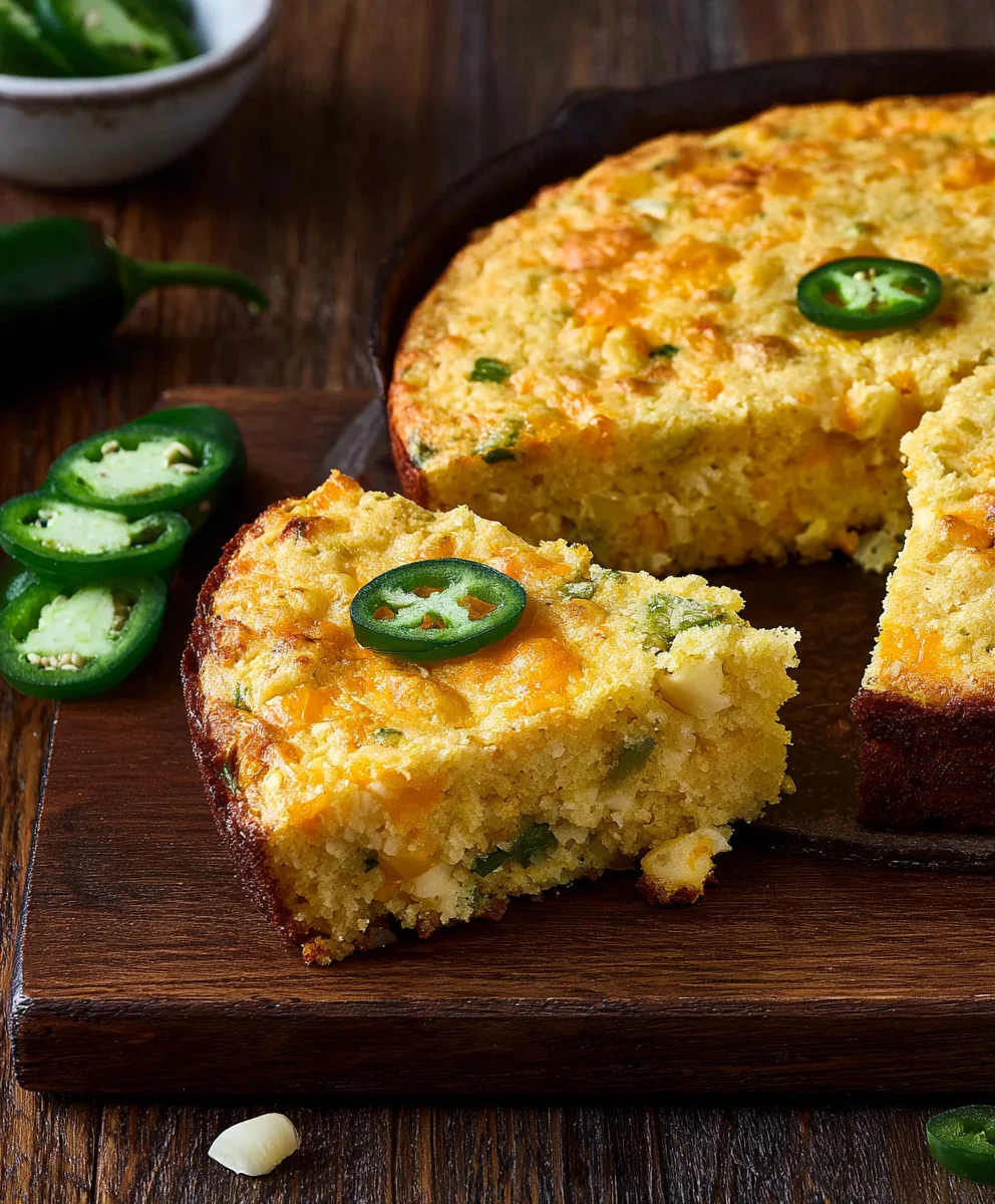 Jalapeno Cheddar Cornbread
