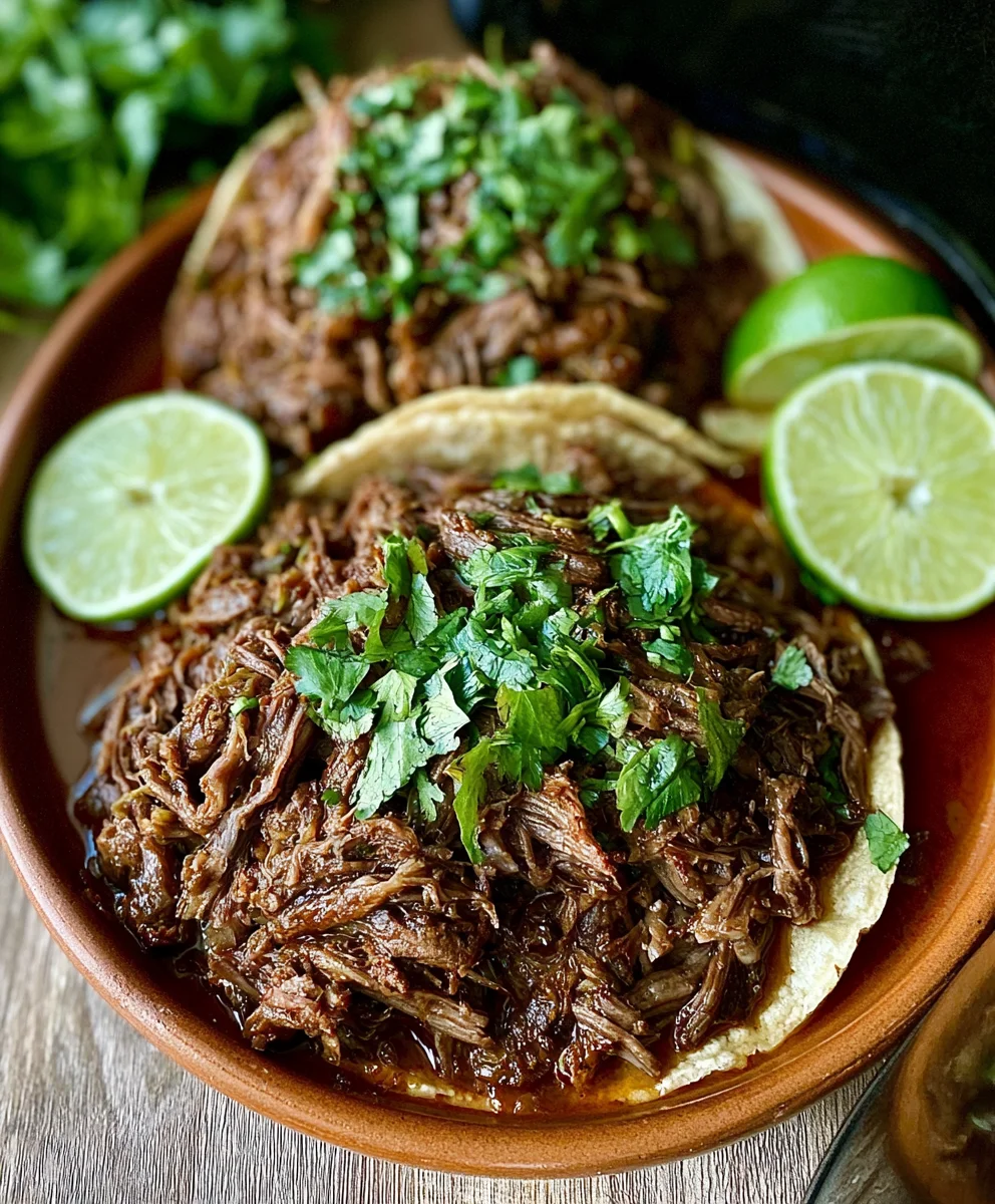 Slow Cooker Barbacoa Beef