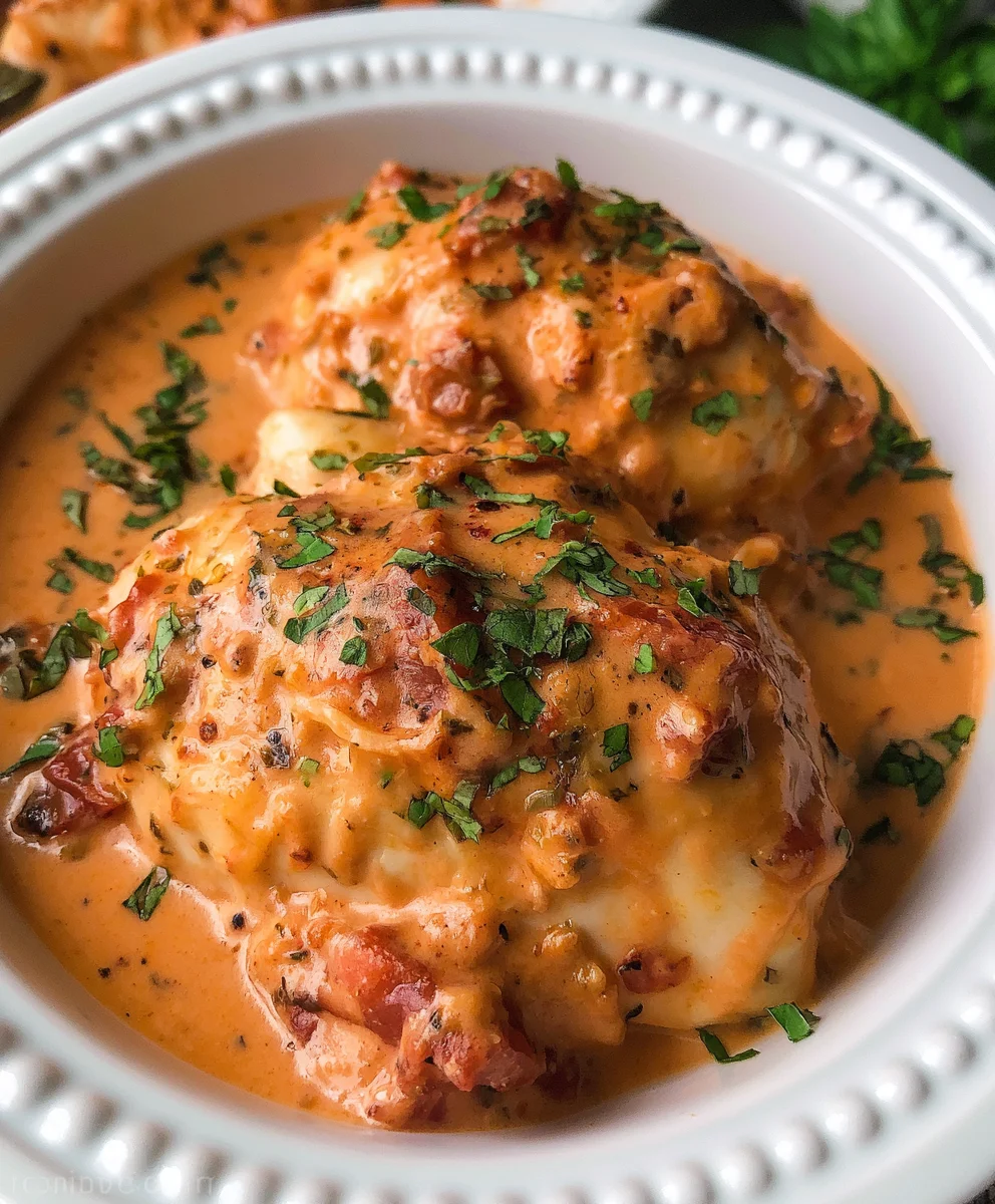 Easy Slow Cooker Creamy Tomato Chicken: A Family Favorite!
