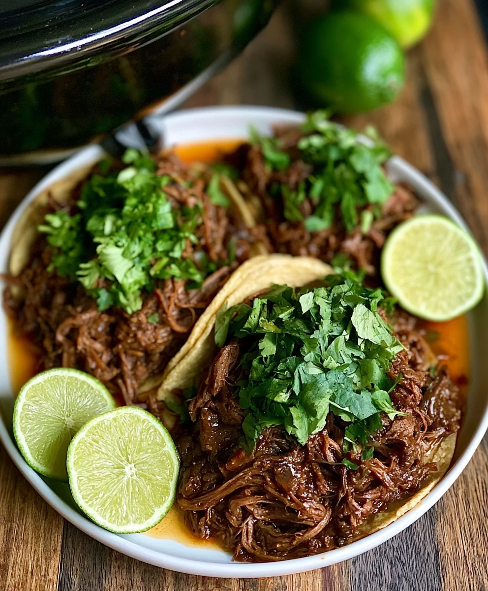 Slow Cooker Barbacoa Beef: Better Than Takeout!
