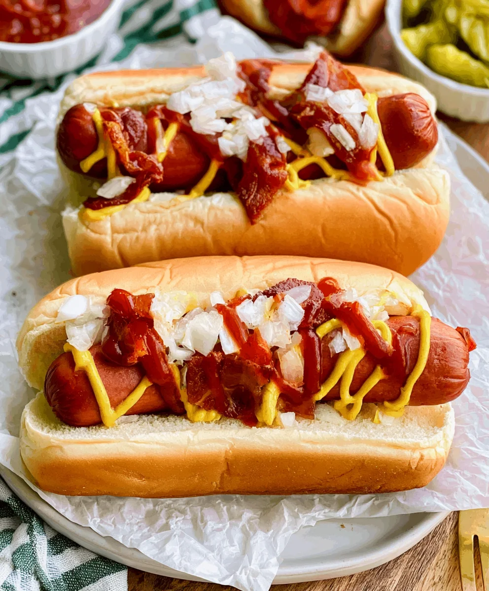 Air Fryer Hot Dogs
