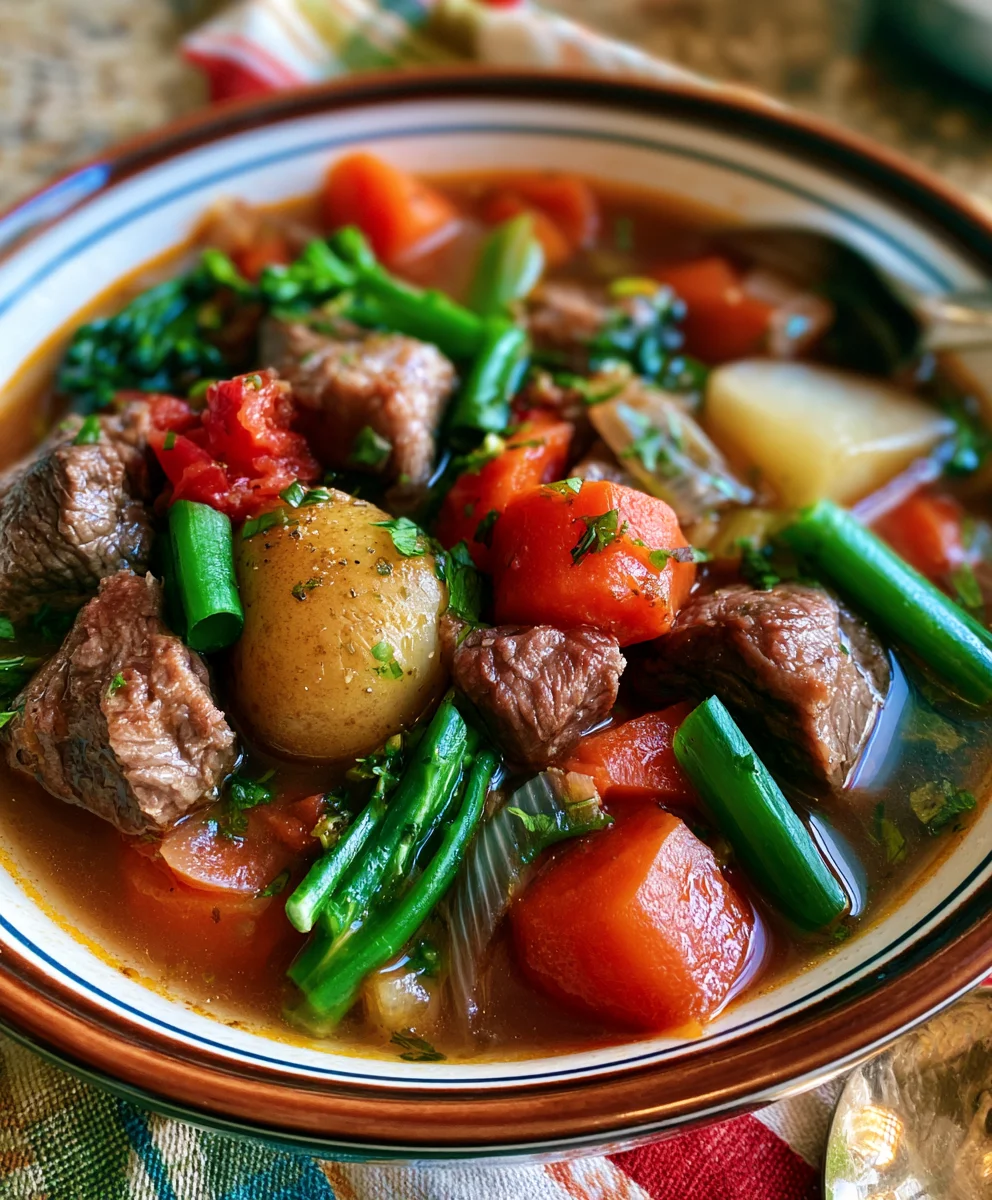 Classic Vegetable Beef Soup